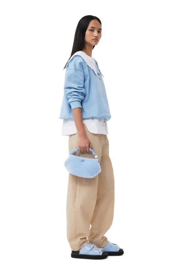 AccessoriesBags GANNI Mini Bags Light Blue Fluffy Mini Bou Bag Light Blue Vintage AccessoriesBags GANNI Mini Bags Light Blue Fluffy Mini Bou Bag Light Blue Vintage