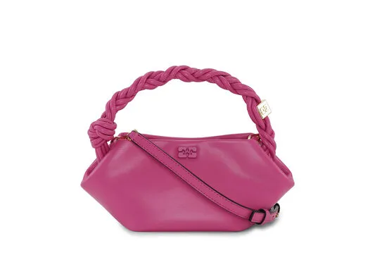 AccessoriesBags GANNI Mini Bags Pink Mini Bou Bag Shocking Pink