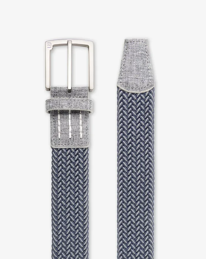 Accessories Belts TravisMathew CHEERS 20 STRETCH WOVEN BELT Dark Bluedark Grey