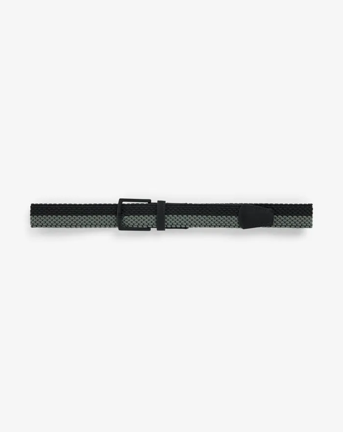 Accessories Belts TravisMathew NOON HEAT STRETCH WOVEN BELT Dark Olive