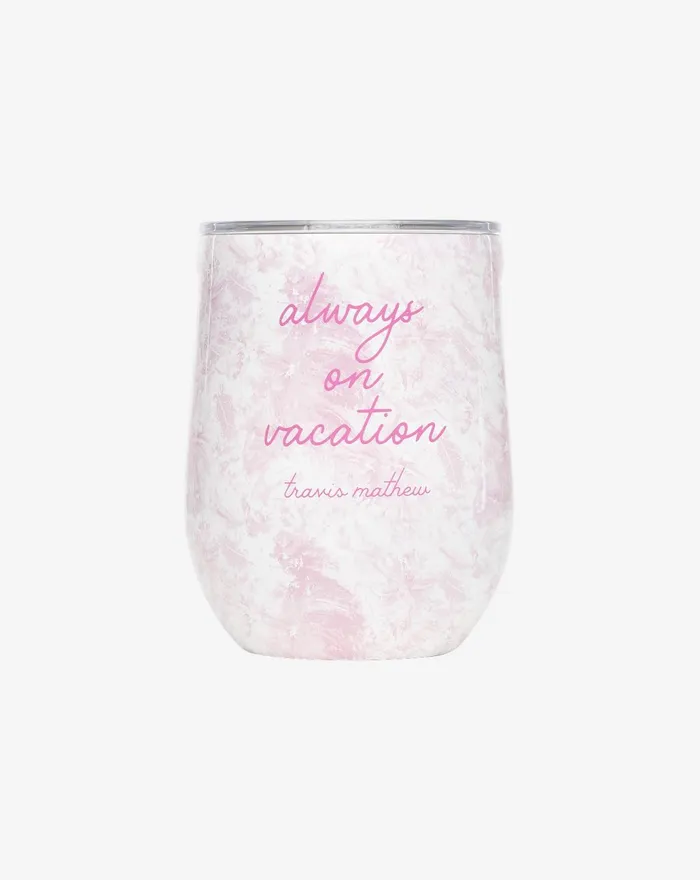 Accessories Drinkware TravisMathew BEACH HOPPING STEMLESS Lilac Snow
