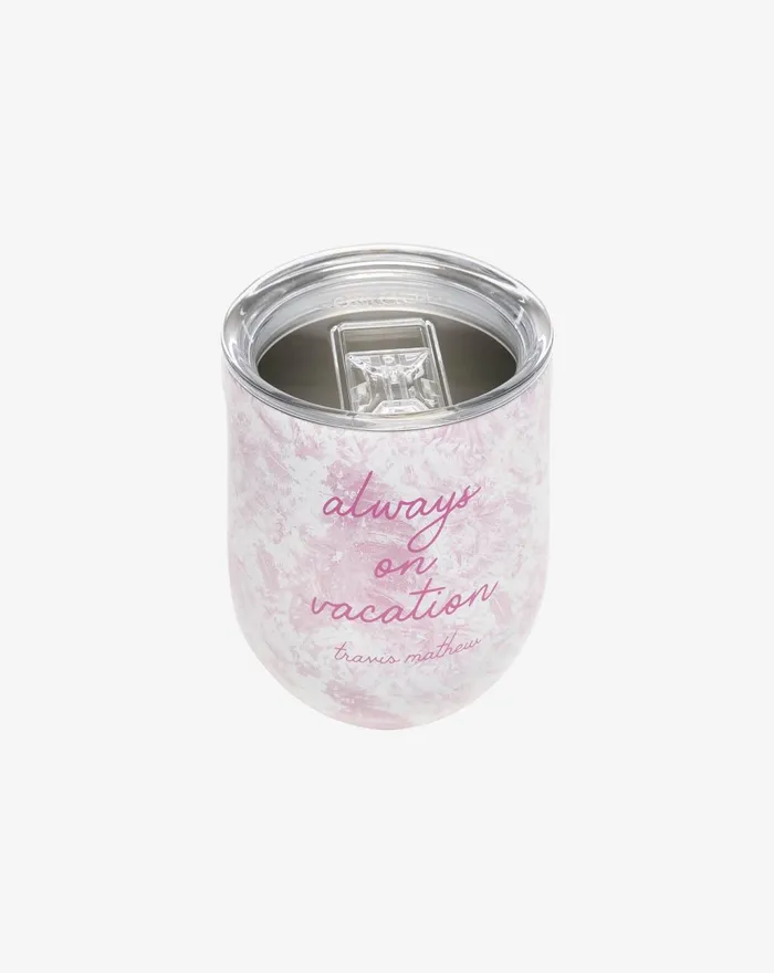 Accessories Drinkware TravisMathew BEACH HOPPING STEMLESS Lilac Snow