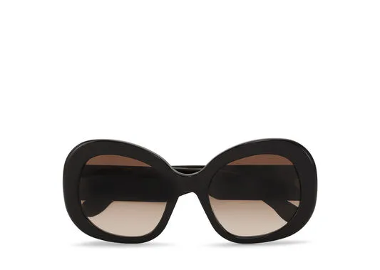 Accessories GANNI Sunglasses Oversized Retro Sunglasses Black