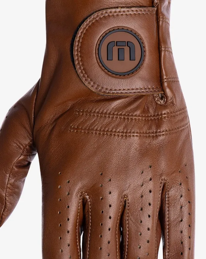 Accessories Golf Gloves TravisMathew PREMIER 20 GOLF GLOVE Bourbon