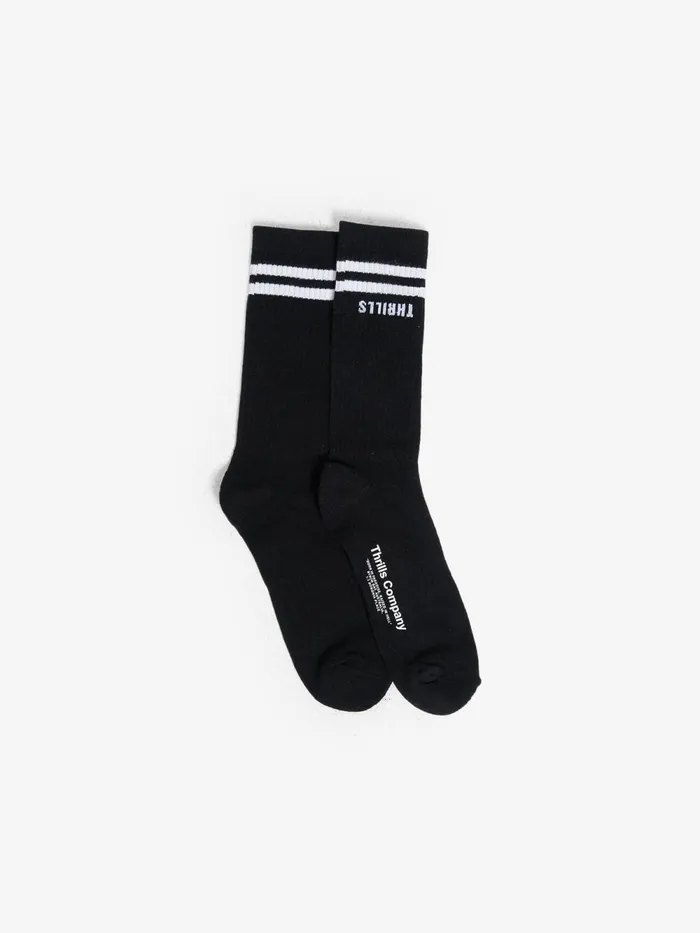 Accessories Minimal 5 Pack Sock Black Thrills Socks