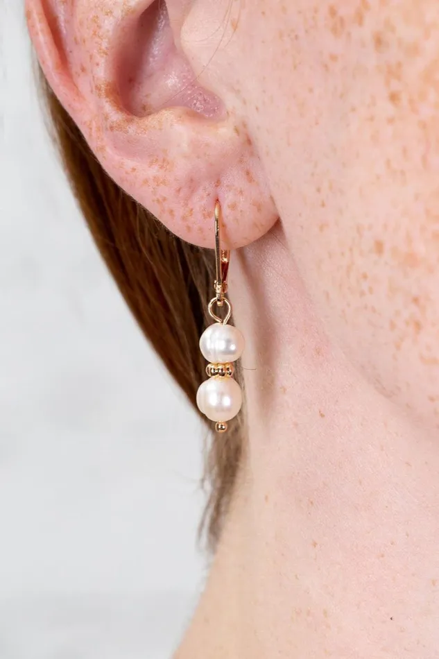Accessories Pearl Drop Earrings Brandy Melville JEWELRY Accessories Pearl Drop Earrings Brandy Melville JEWELRY