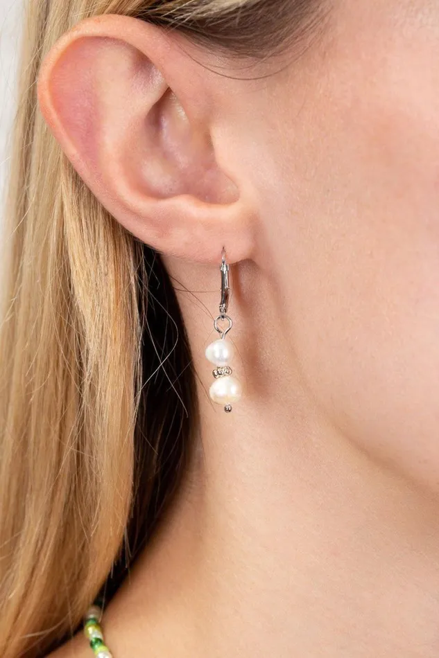 Accessories Pearl Drop Earrings Brandy Melville JEWELRY Accessories Pearl Drop Earrings Brandy Melville JEWELRY