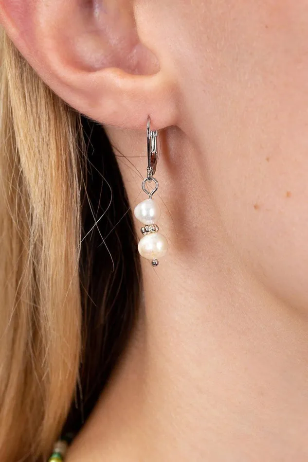 Accessories Pearl Drop Earrings Brandy Melville JEWELRY Accessories Pearl Drop Earrings Brandy Melville JEWELRY