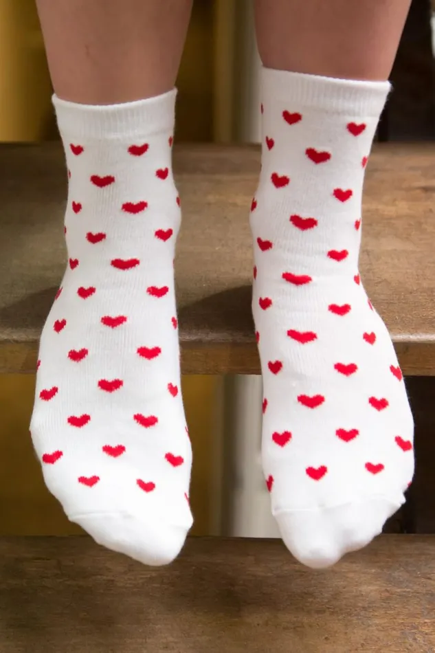 Accessories Red Heart Socks Brandy Melville SOCKS