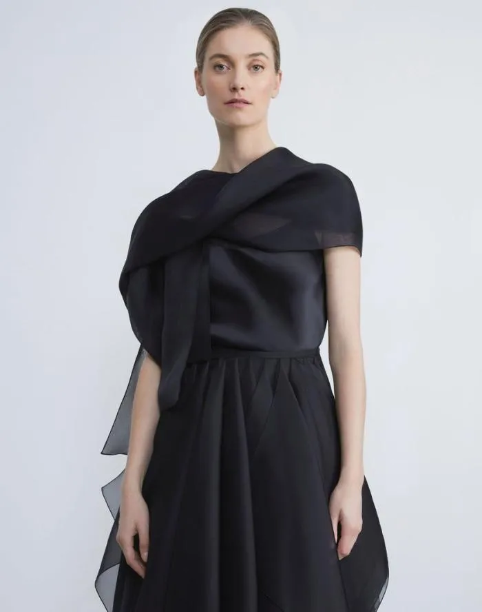 Accessories Silk Organza Stole Dune Lafayette 148 New York Wraps and Scarves