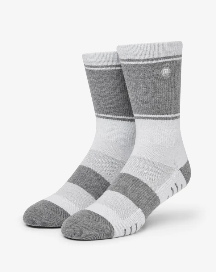 Accessories Socks TravisMathew BAJA 20 CREW SOCK Micro Chip