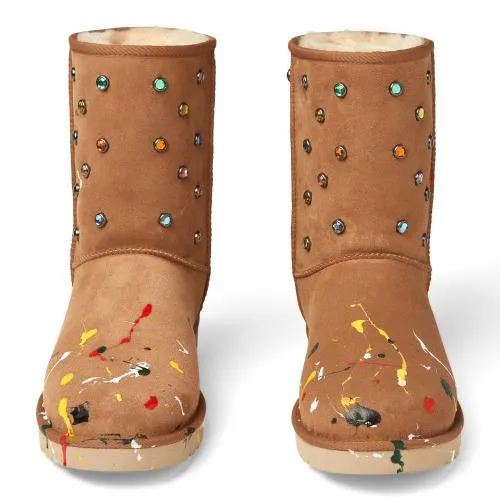 Accessories WomenMen Gallery Dept UGG GALLERY DEPT CLASSIC SHORT CHESTNUT SUEDE Chestnut Suede