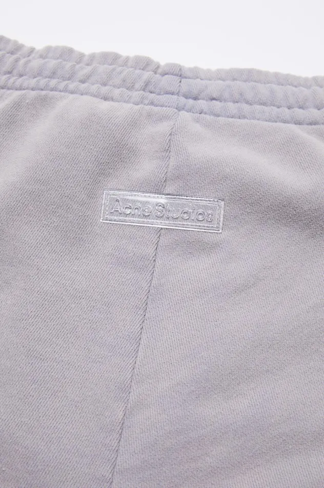 Acne Studios Cotton Shorts Dusty Purple Women Shorts