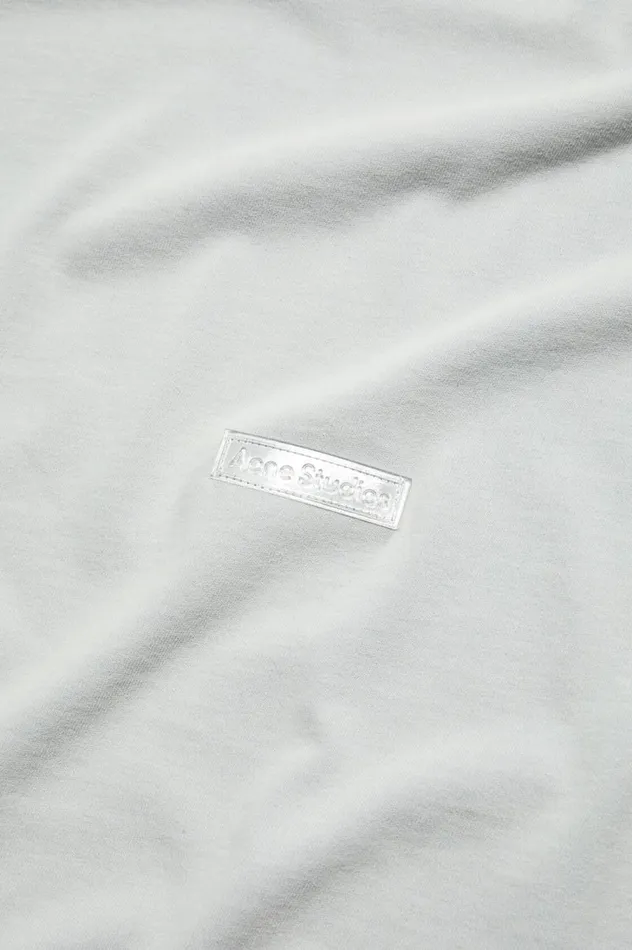 Acne Studios Crew Neck Tshirt 8211 Relaxed Fit Soft Blue Men Tshirts