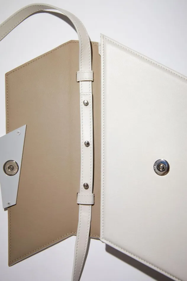 Acne Studios Distortion Micro Bag White Men Bags