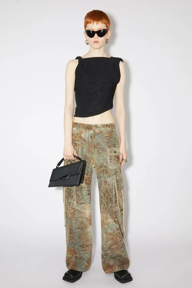 Acne Studios Distortion Mini Bag Black Women Bags