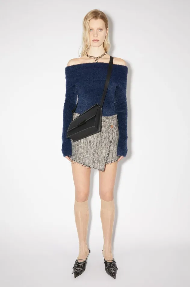 Acne Studios Distortion Mini Bag Black Women Bags