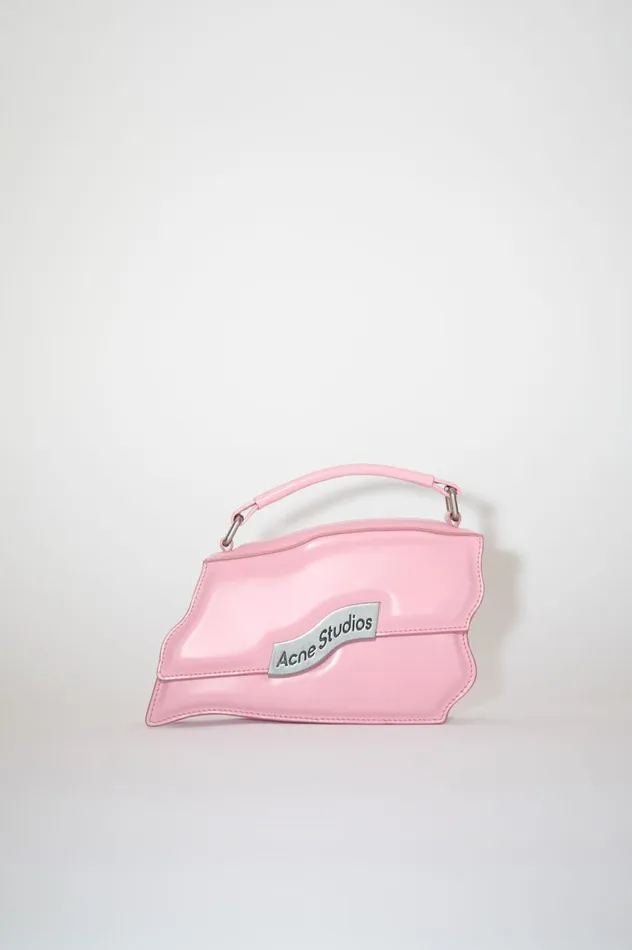 Acne Studios Distortion Wavy Mini Bag Bubble Pink Men Bags