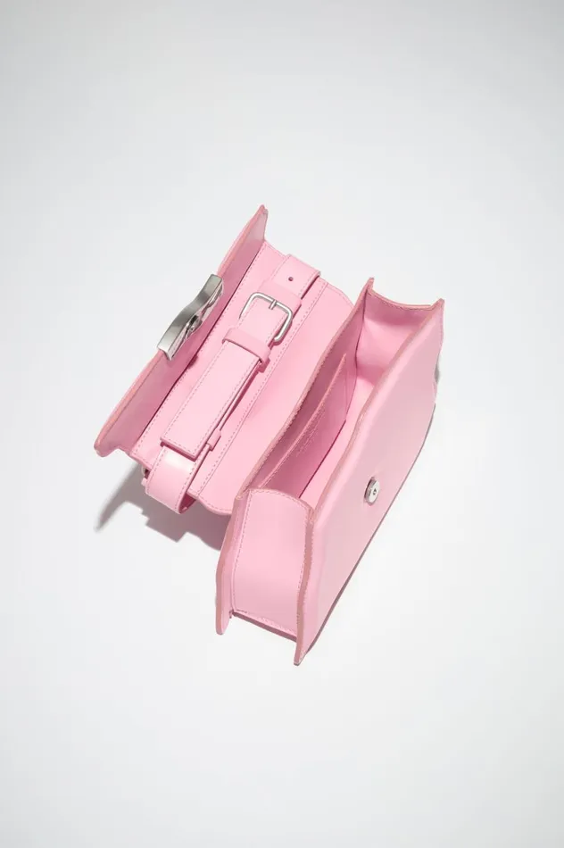 Acne Studios Distortion Wavy Mini Bag Bubble Pink Men Bags