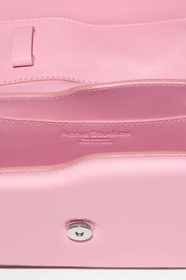 Acne Studios Distortion Wavy Mini Bag Bubble Pink Men Bags