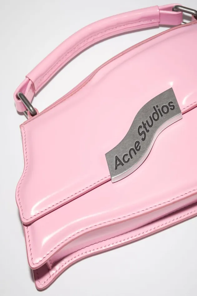 Acne Studios Distortion Wavy Mini Bag Bubble Pink Men Bags