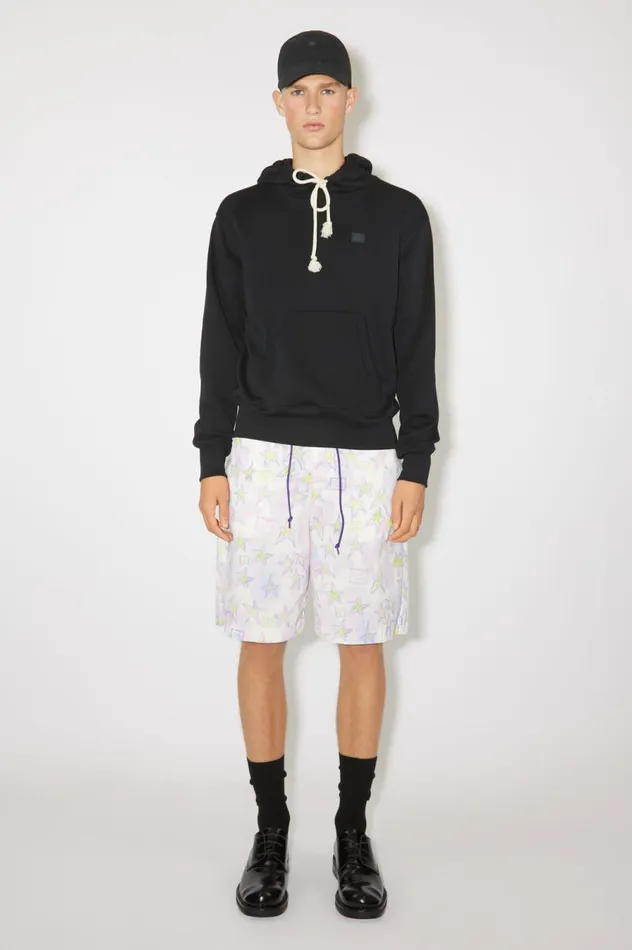 Acne Studios Hooded Sweatshirt 8211 Regular Fit Black Men Sweatshirts