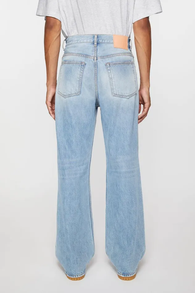 Acne Studios Loose Fit Jeans 8211 2021M Light Blue Men Jeans