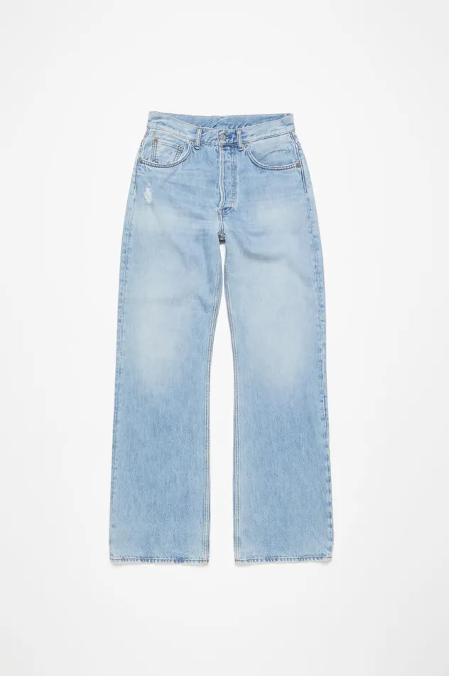 Acne Studios Loose Fit Jeans 8211 2021M Light Blue Men Jeans