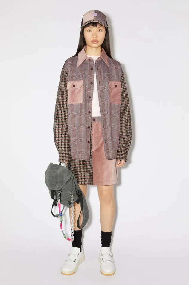 Acne Studios Mini Backpack Carbon Grey Women Bags