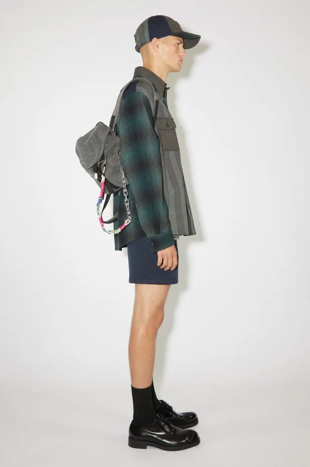 Acne Studios Mini Backpack Carbon Grey Women Bags
