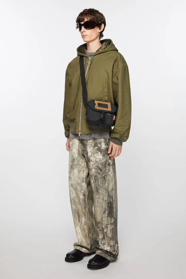 Acne Studios Mini Messenger Bag Black Women Bags