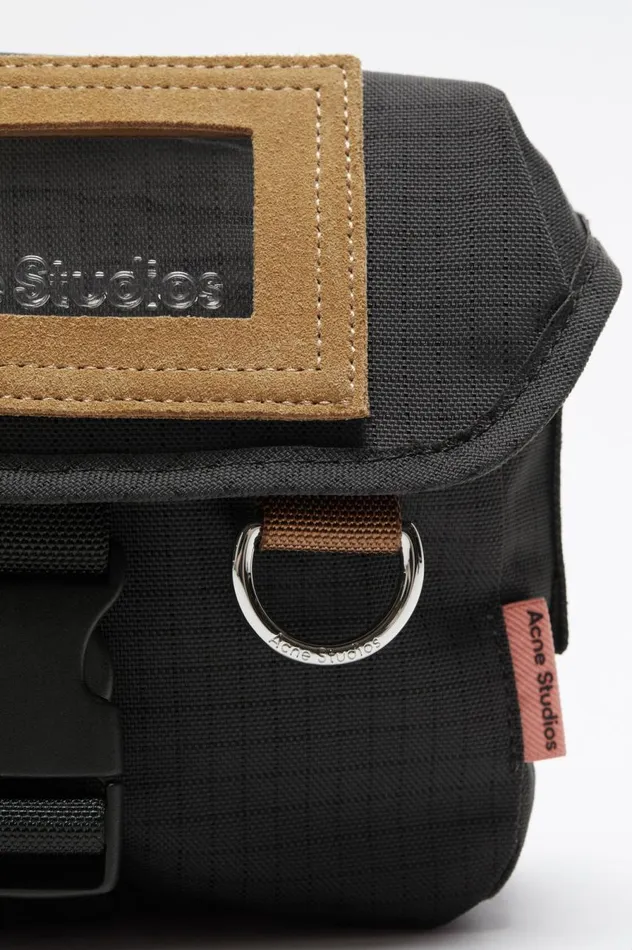 Acne Studios Mini Messenger Bag Black Women Bags