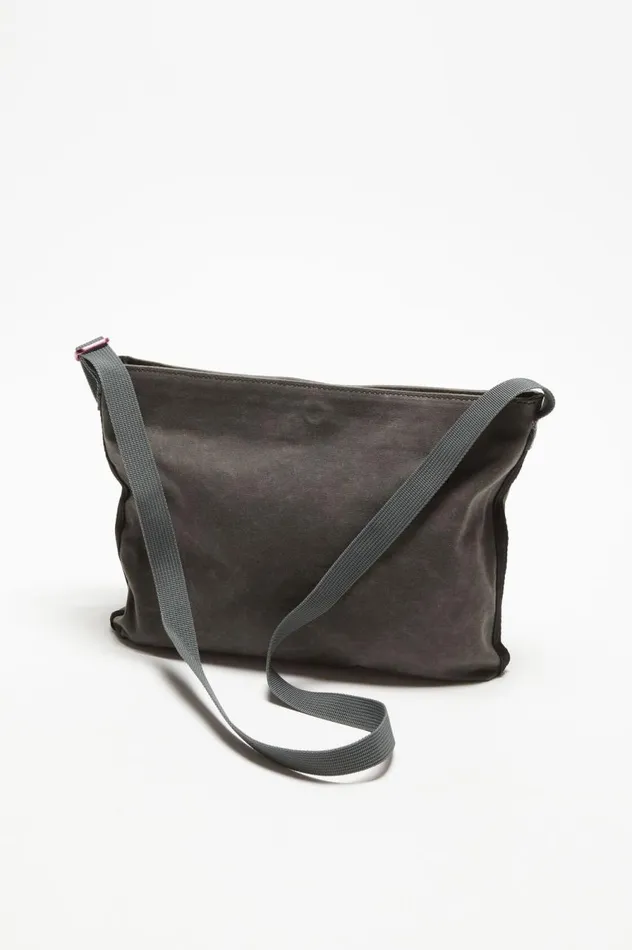 Acne Studios Mini Messenger Bag Greyblack Men Bags