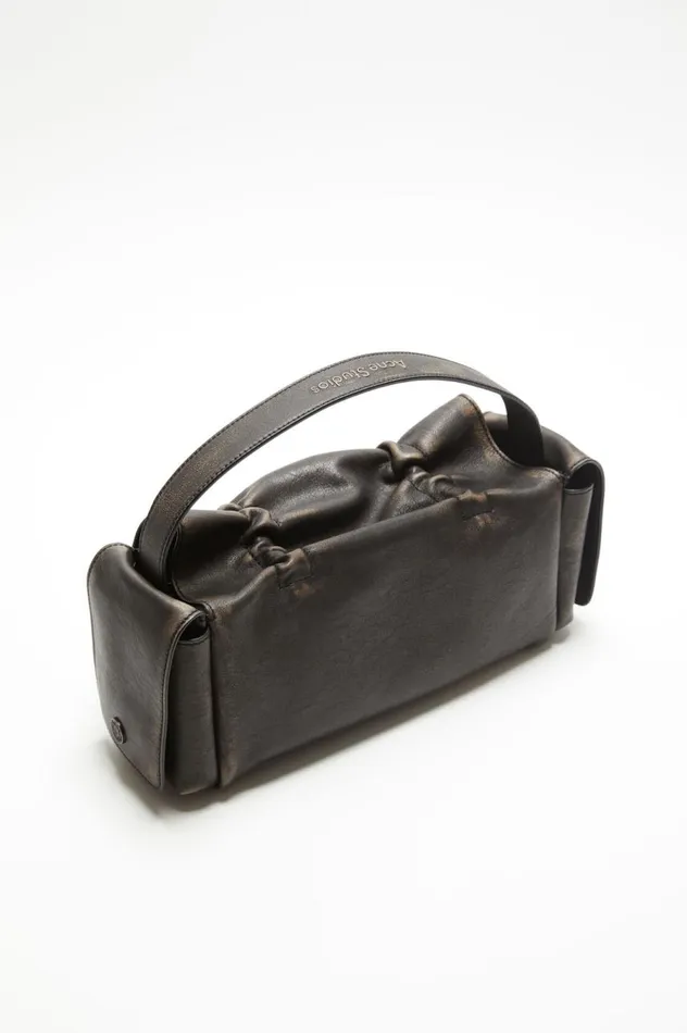 Acne Studios Multipocket Bag Dark Brownbeige Men Bags