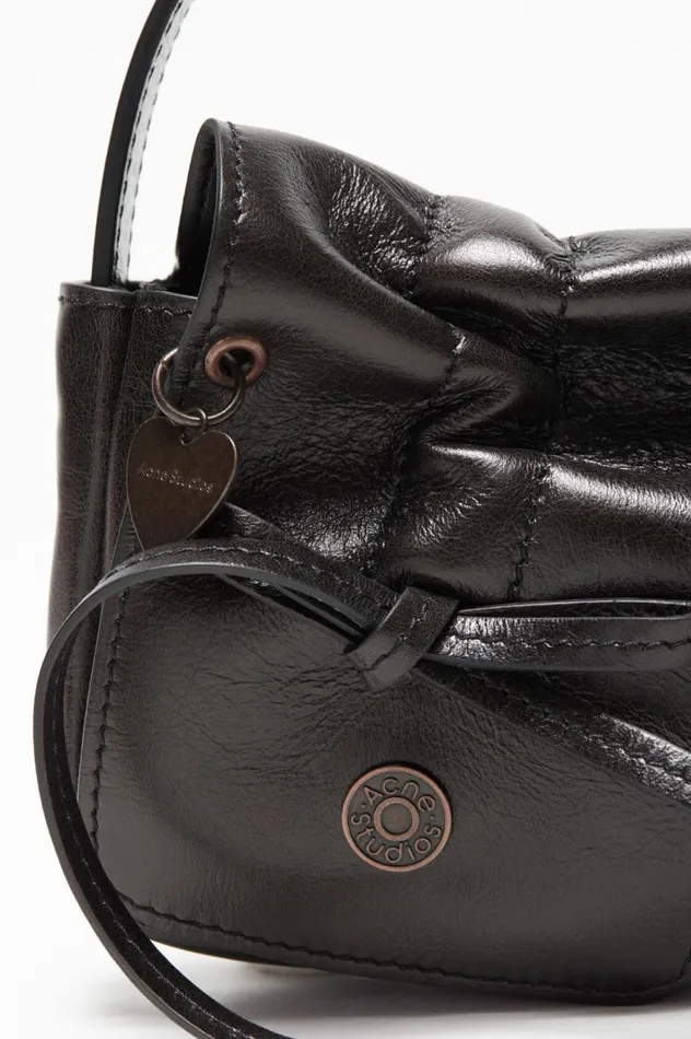 Acne Studios Multipocket Micro Bag Dark Brown Men Bags