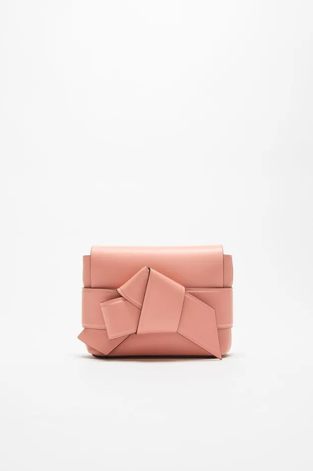 Acne Studios Musubi Mini Crossbody Bag Salmon Pink Women Bags