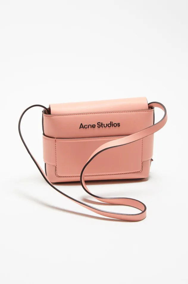 Acne Studios Musubi Mini Crossbody Bag Salmon Pink Women Bags