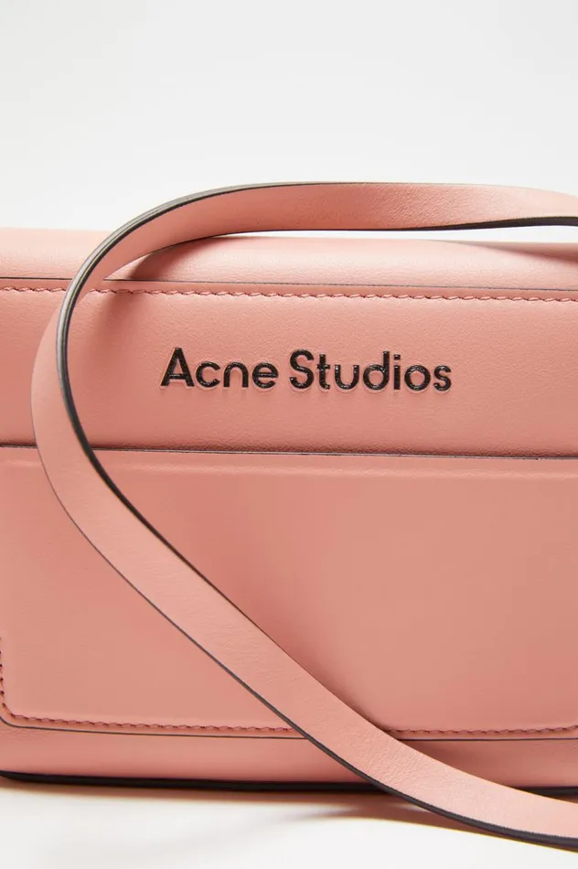 Acne Studios Musubi Mini Crossbody Bag Salmon Pink Women Bags