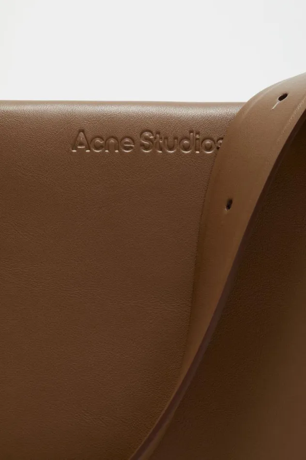 Acne Studios Musubi Shoulder Bag Camel Brown Women Bags