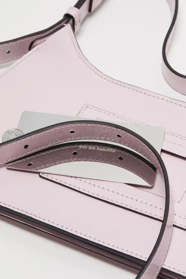 Acne Studios Platt Mini Shoulder Bag Baby Pink Men Bags