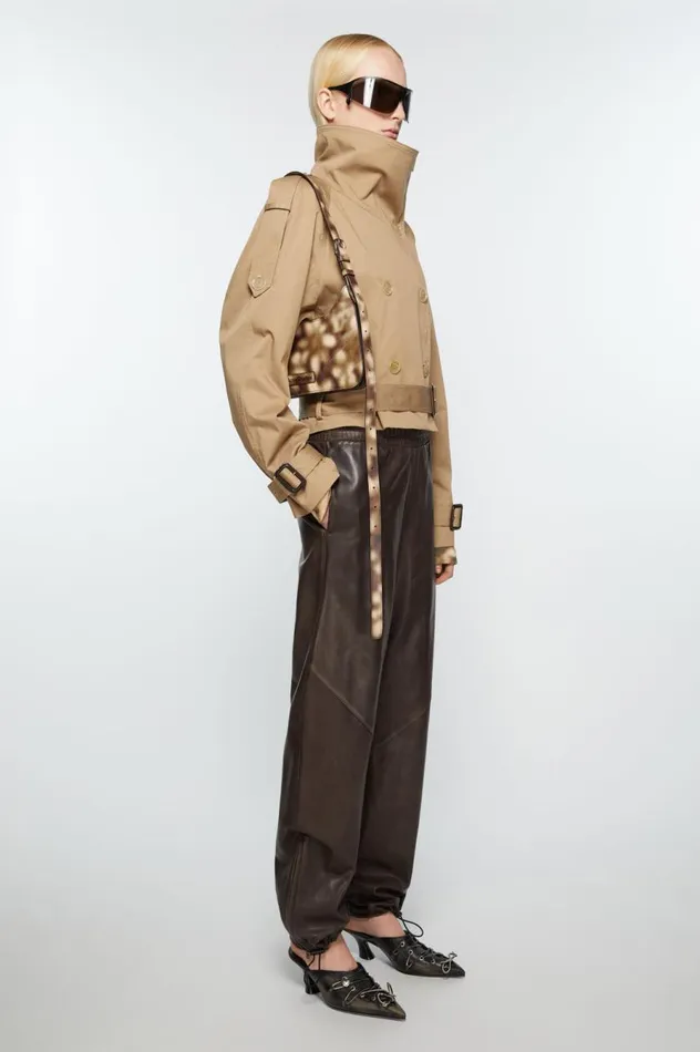 Acne Studios Platt Mini Shoulder Bag Multi Brown Men Bags