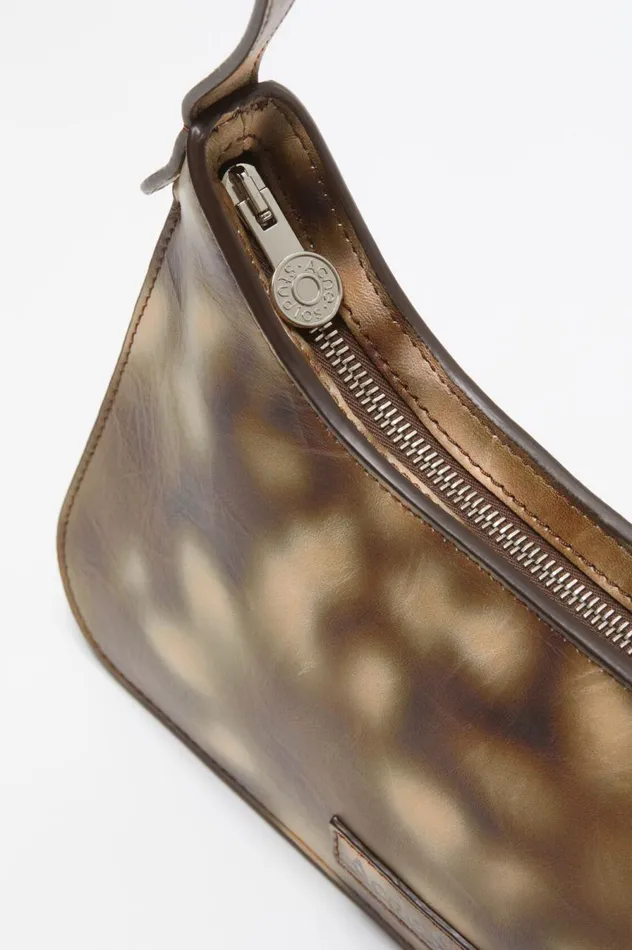 Acne Studios Platt Mini Shoulder Bag Multi Brown Men Bags
