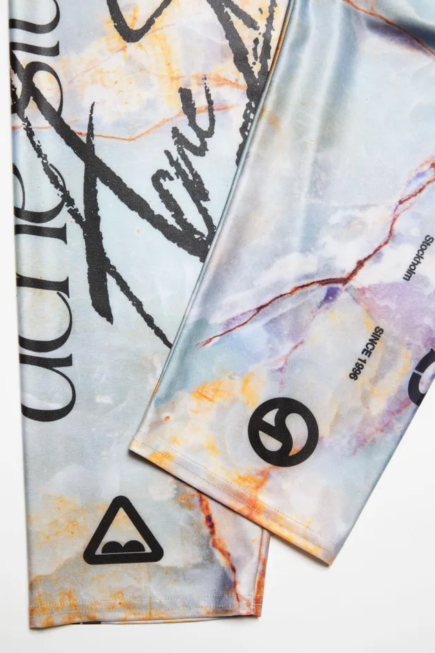 Acne Studios Print Trousers Pastel Green Men Trousers