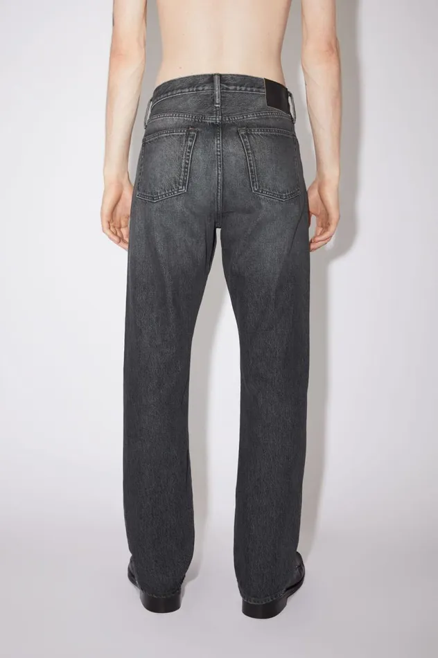 Acne Studios Regular Fit Jeans 1996 Black Men Jeans