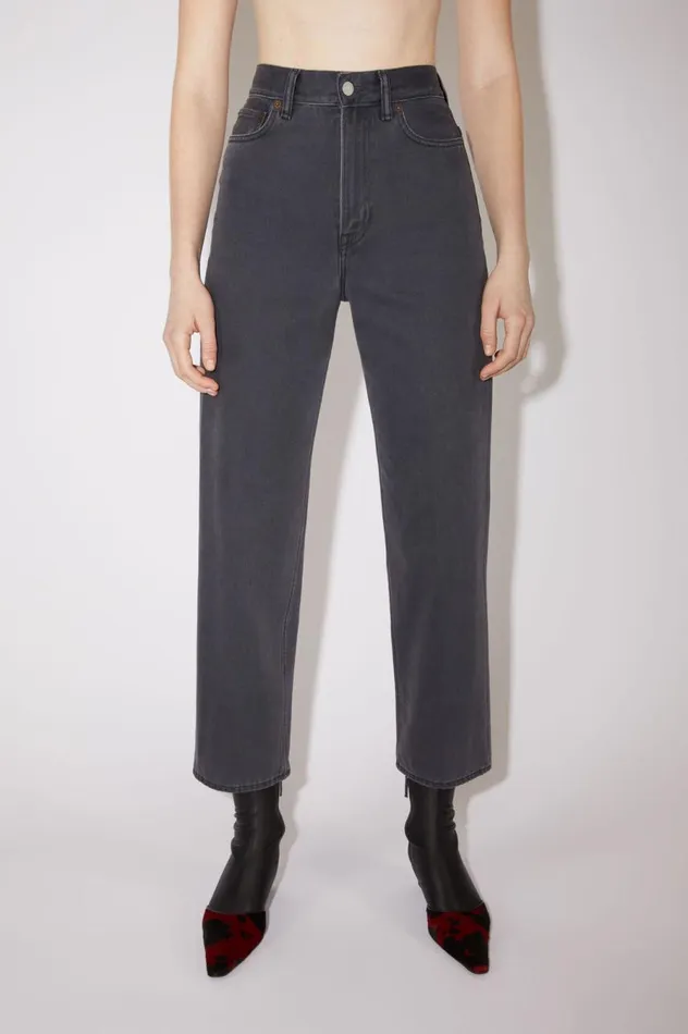 Acne Studios Relaxed Fit Jeans 1993 Dark Grey Women Jeans