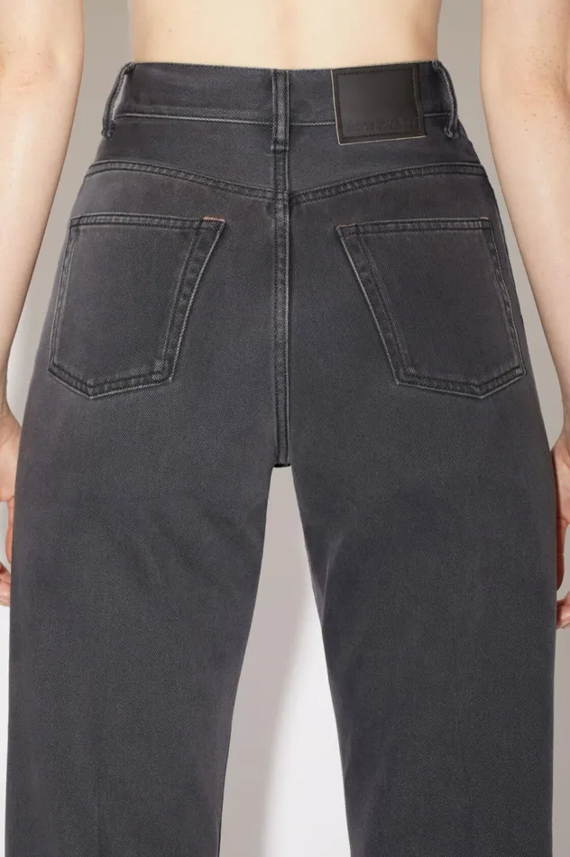 Acne Studios Relaxed Fit Jeans 1993 Dark Grey Women Jeans