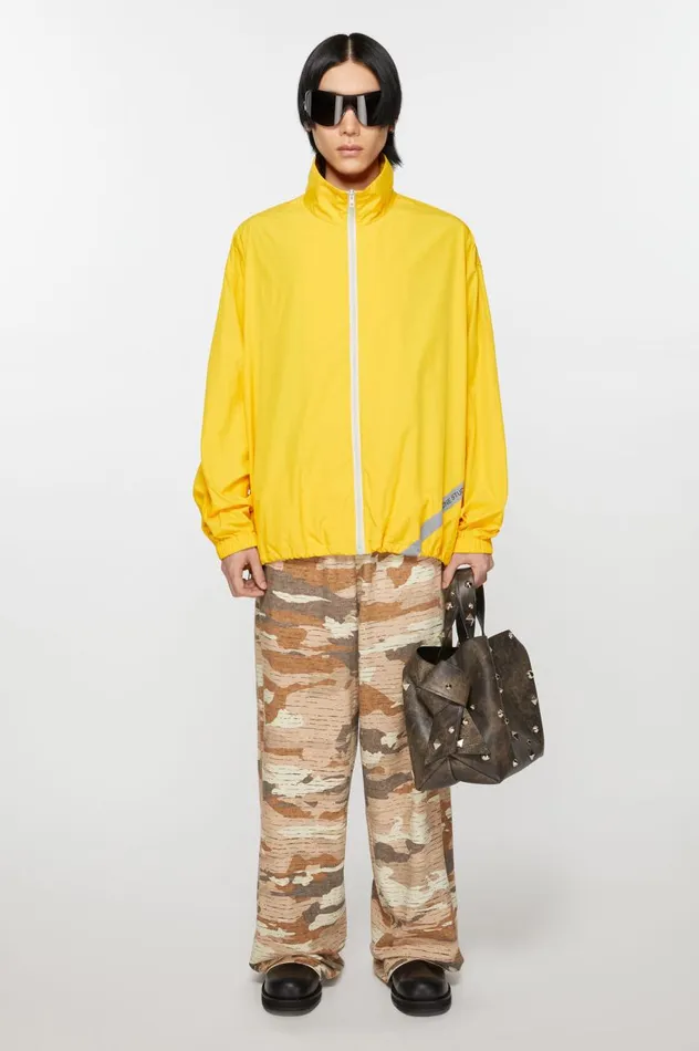 Acne Studios Ripstop Jacket Yellow Men Outerwear
