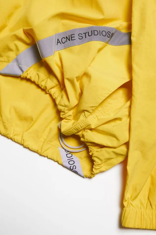 Acne Studios Ripstop Jacket Yellow Men Outerwear