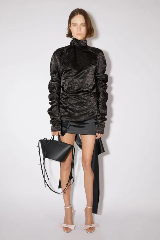 Acne Studios Shoulder Bag Black Men Bags