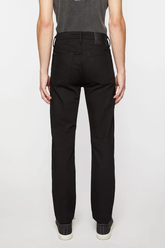 Acne Studios Slim Fit Jeans 8211 River Stay Black Men Jeans